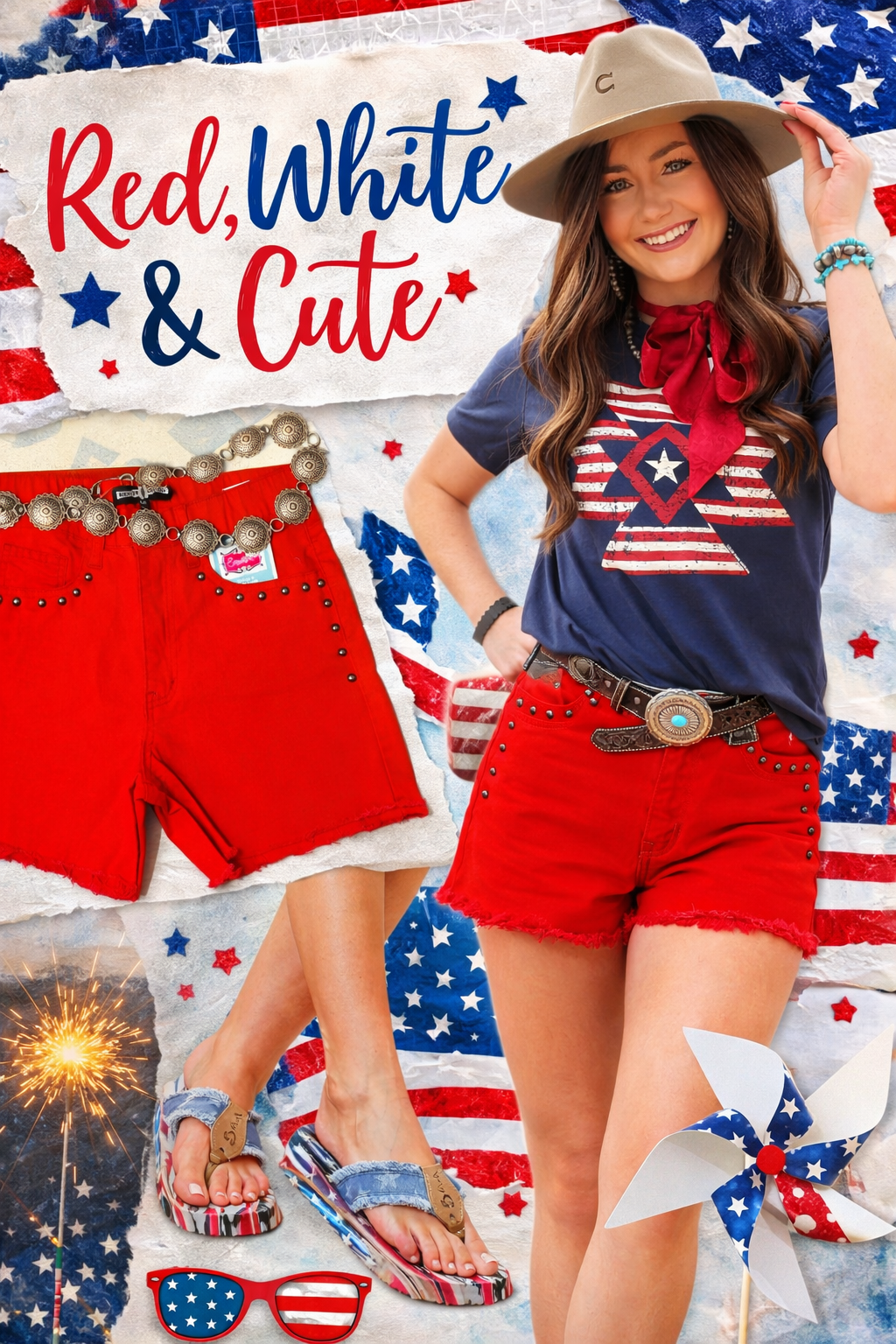 Red, White, & Cute 🇺🇸