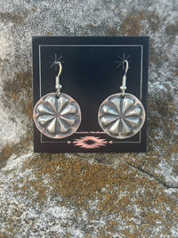 Shop Envi Me Earrings Sterling The NA Sterling Concho Earring