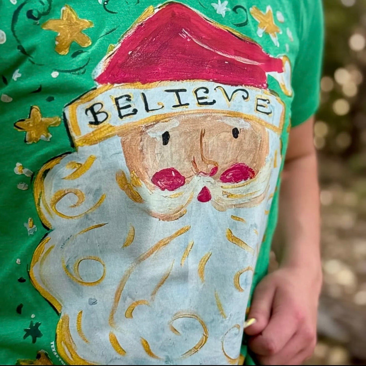 The Santa Believe Christmas Tee
