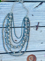 Shop Envi Me Necklaces Be My Statement Silver Necklace