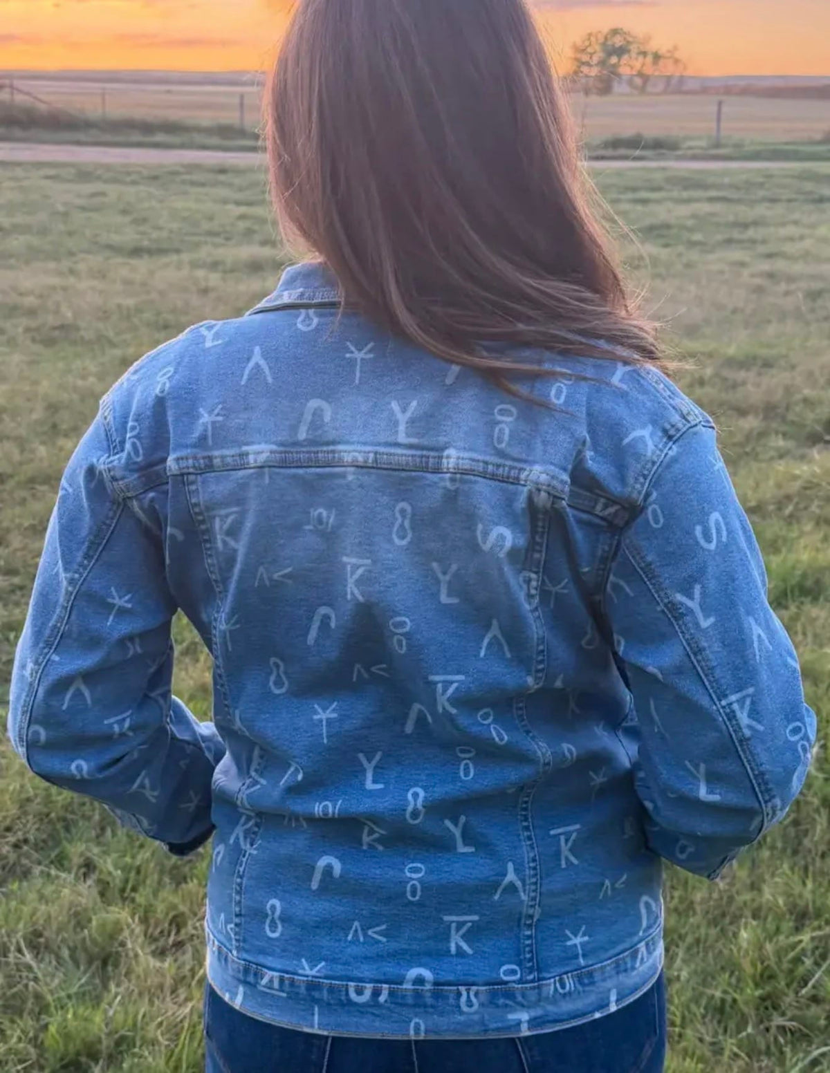 Shop Envi Me Tops and Tunics Branded Ranch House Denim Jacket