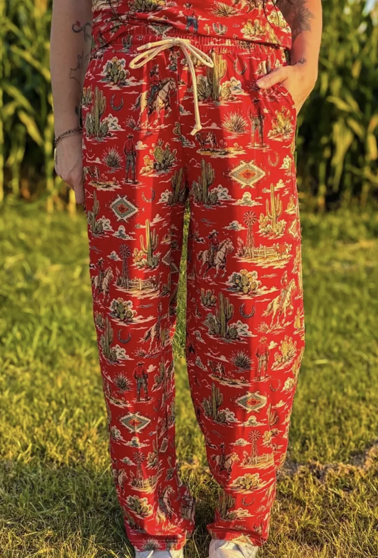 Shop Envi Me Cactus Cowboy In The Desert Pants