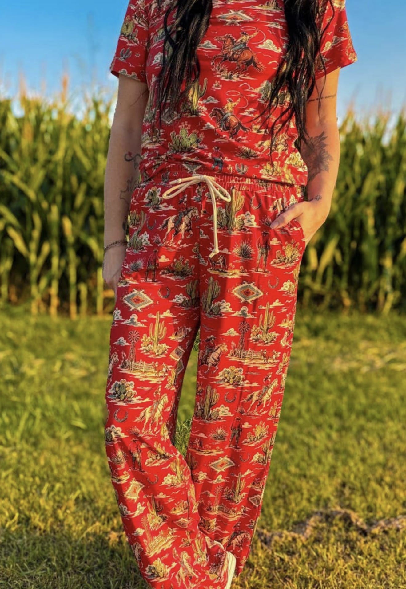 Shop Envi Me Cactus Cowboy In The Desert Pants