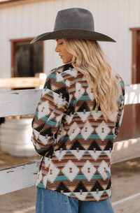 Shop Envi Me Cardigans and Kimonos Desert Trails Zip Up Sweatshirt