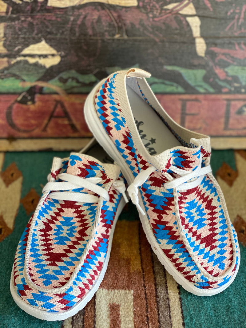 Yellow Box Footwear 🎄DoorBuster 🎄 The Gypsy Jazz  Summer Pep Aztec Dude Shoe