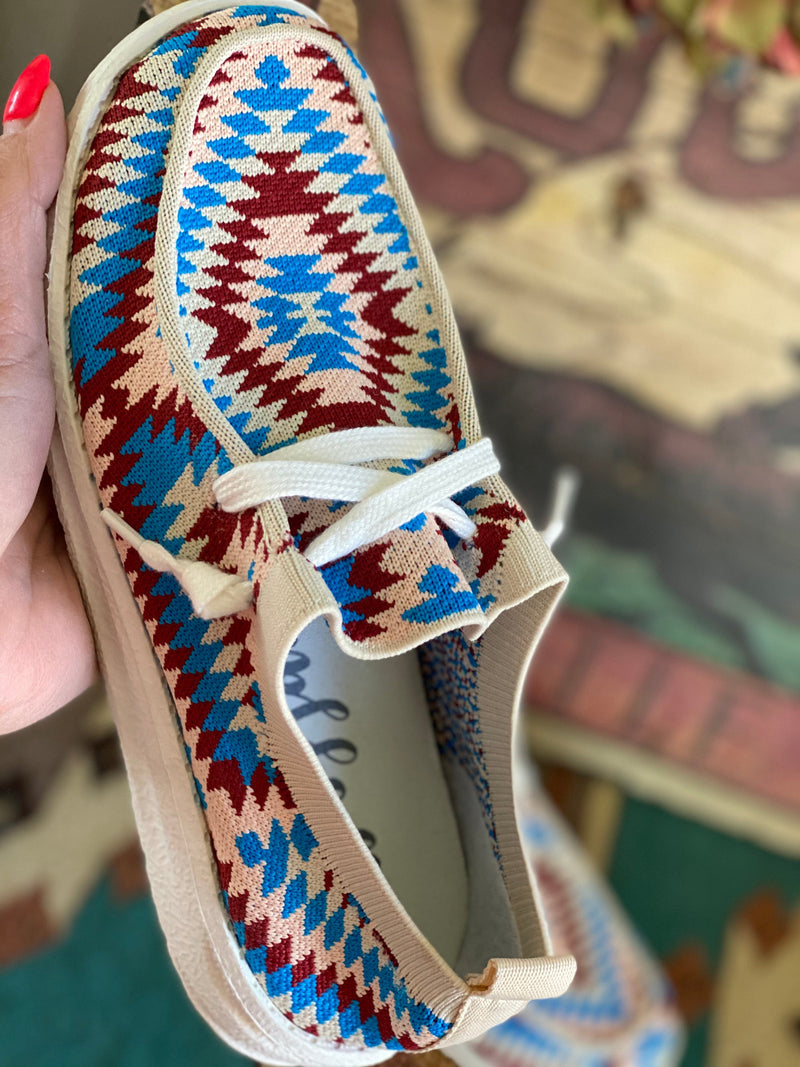 Yellow Box Footwear 🎄DoorBuster 🎄 The Gypsy Jazz  Summer Pep Aztec Dude Shoe
