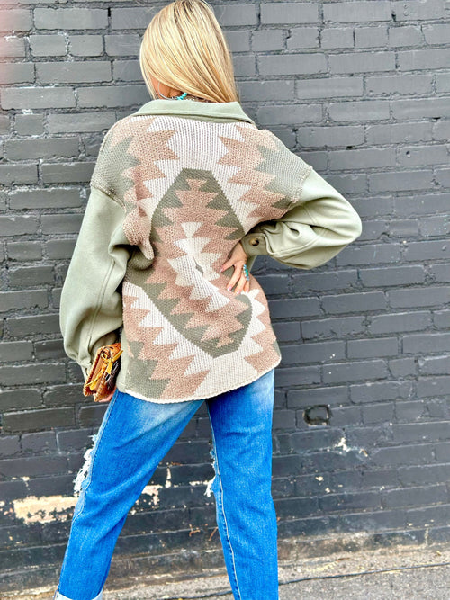 Shop Envi Me Tops and Tunics **DoorBuster** The Sage Spanish Fork Jacket