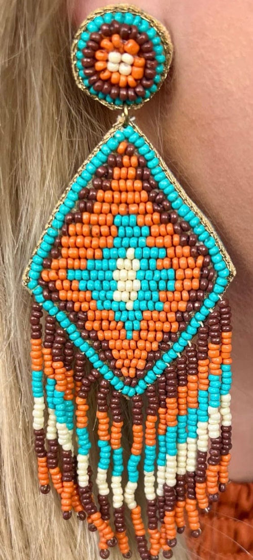 Shop Envi Me Earrings One Fall In Southwest Beaded Earring