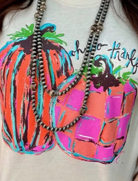Shop Envi Me It's T-shirt Kinda Day Fall O So Thankful Pumpkin Tee