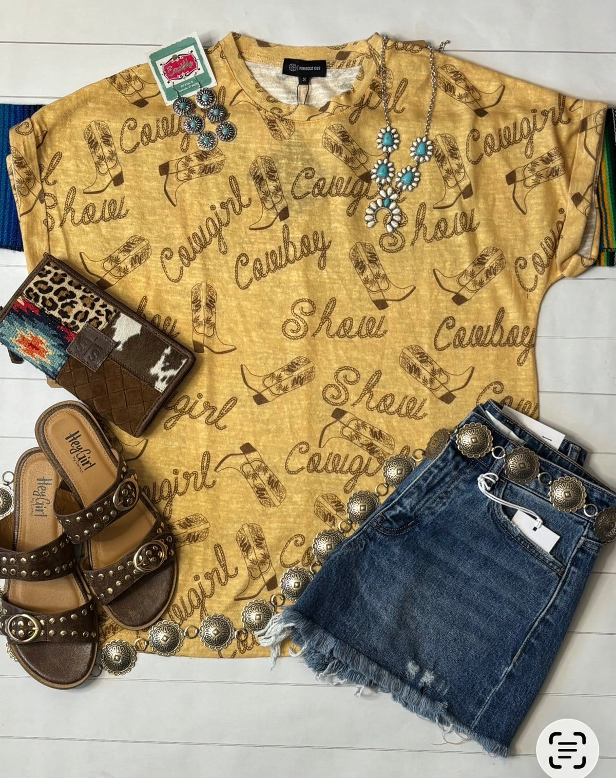 Shop Envi Me Tops and Tunics Fall On The Ranch Top