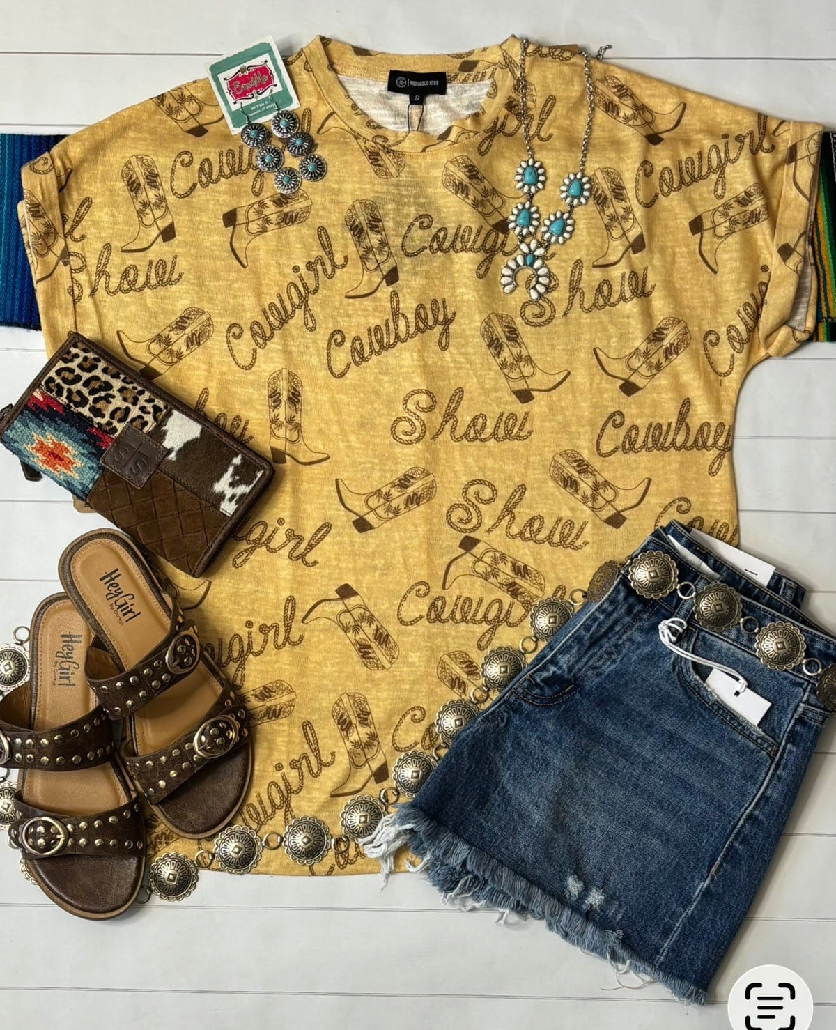 Shop Envi Me Tops and Tunics Fall On The Ranch Top