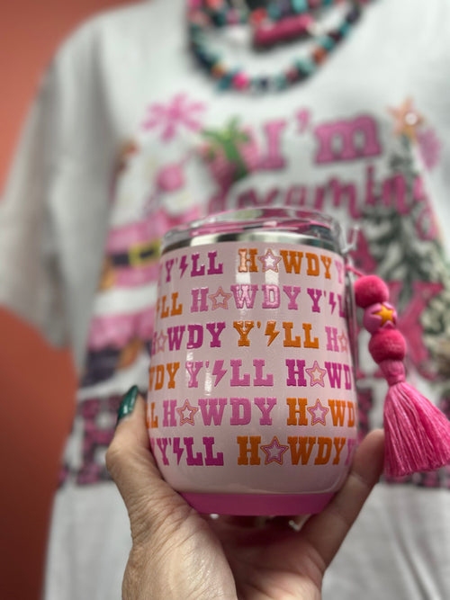 Shop Envi Me Accessories Cactus Howdy Swig Western Wine Tumblers