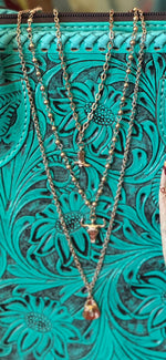 Shop Envi Me Earring I'm So Western Gold Charm Necklace