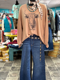 Shop Envi Me Cardigans and Kimonos Life In Cowtown Pullover