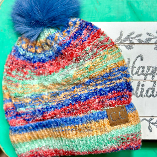 CC Beanie Accessories New Fun CC Stripe Beanies!