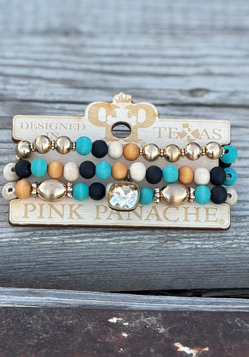 Shop Envi Me Jewelry Pink Panache Fall Colors Bracelet Set