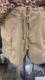 The Risen Fall Khaki Cargo Short