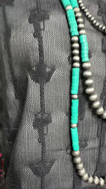 The Black Lindy Lace Western Sleeveless Top