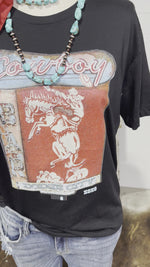 The Black Cowboy Bar Tee
