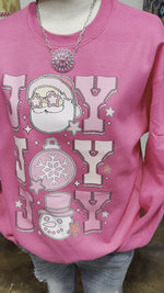 The Pinked Up Joy Christmas Sweatshirt