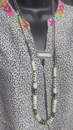 The South Of The Sunset Embroidered Sleeveless Top