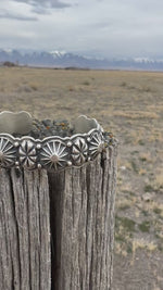 The Santa Domingo NA Made Sterling Silver Cuff