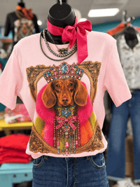 Shop Envi Me It's T-shirt Kinda Day Queen of The Dog Park Weinie Dog Tee