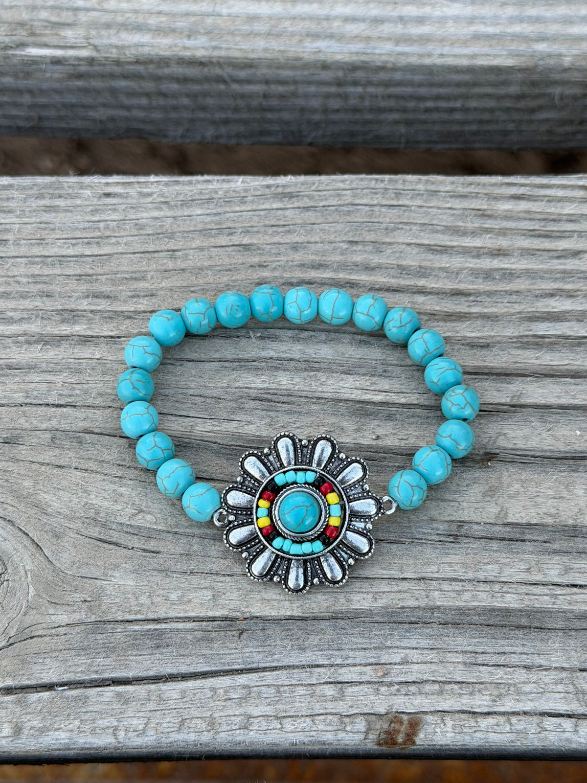 Shop Envi Me Bracelets Sabina’s Turquoise Concho Bracelet