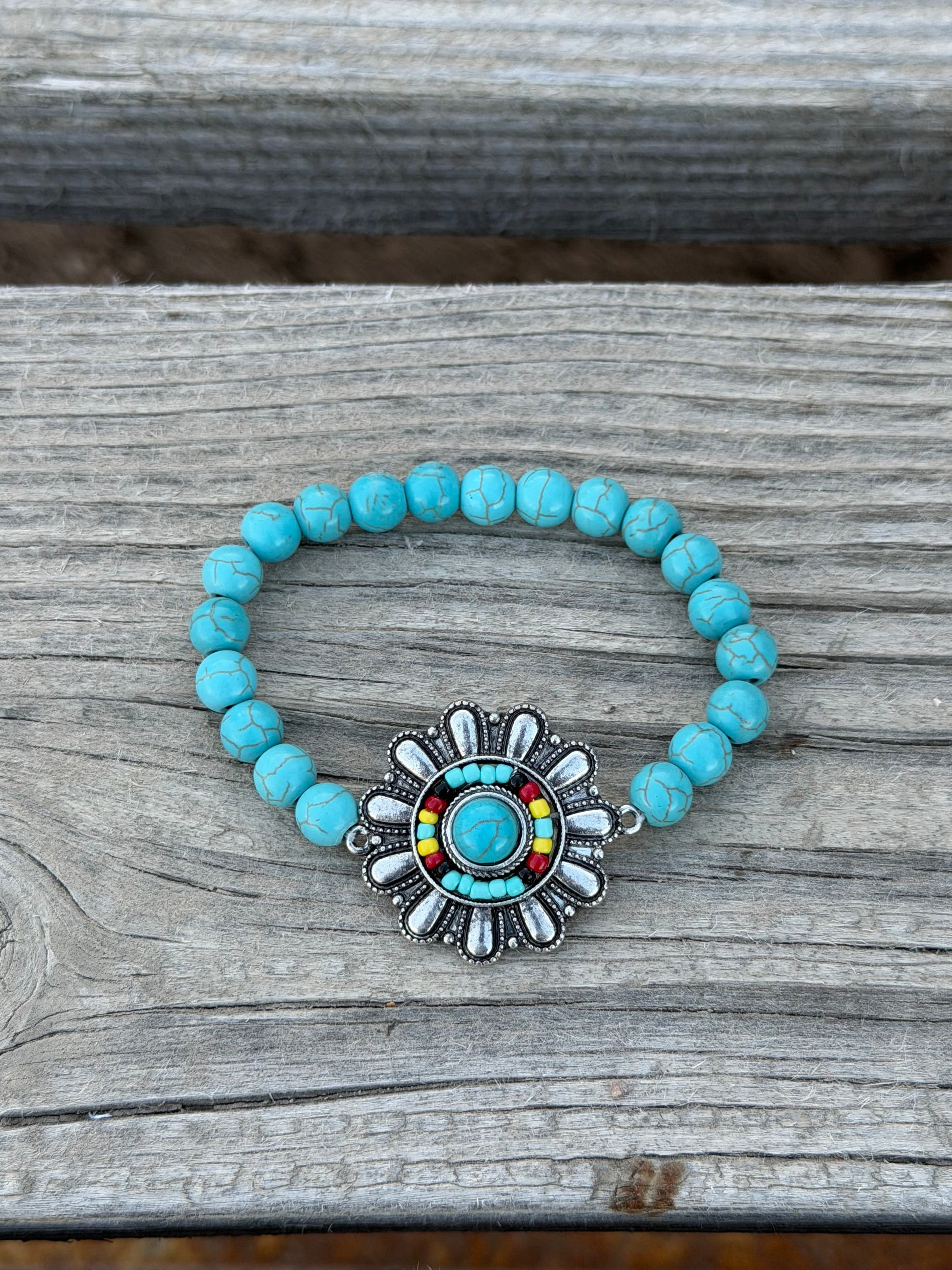 Shop Envi Me Bracelets Sabina’s Turquoise Concho Bracelet