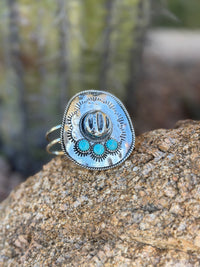 Shop Envi Me Bracelets South of The Turquoise Sombrero Cuff Bracelet
