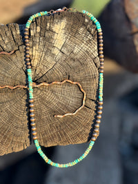Shop Envi Me Jewelry South Prasada Copper & Turquoise Southwest Necklace