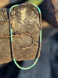 Shop Envi Me Jewelry South Prasada Copper & Turquoise Southwest Necklace