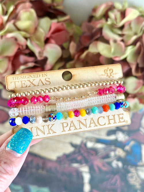 Shop Envi Me Jewelry Multi / Multi **Special Buy ** The Pink Panache Daily Deal Stack Bracelet Set