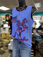 Shop Envi Me It's T-shirt Kinda Day The All 🇺🇸 American Cowgirl Tank