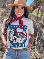 Envi Me Tops The American Patriot V Neck Tee