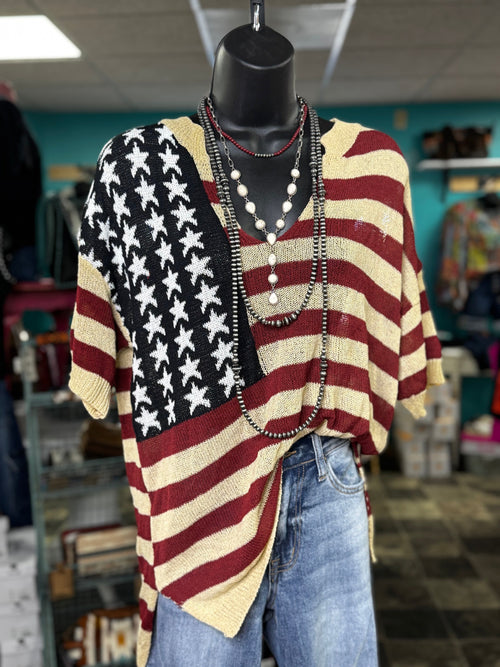 Shop Envi Me The Americana Stars Top