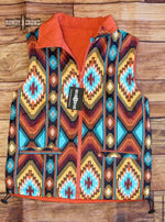 Shop Envi Me Outerwear The Arizona Aztec Sunset Vest