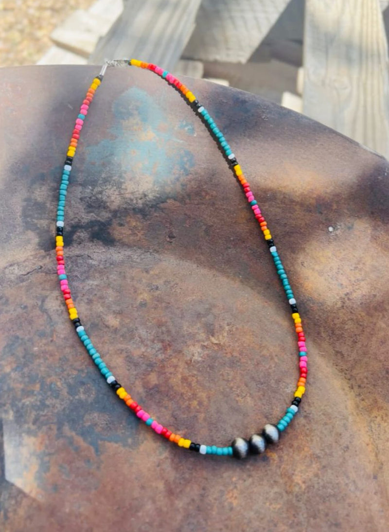 Shop Envi Me Jewelry Silver The Arizona Summer Colors Necklace