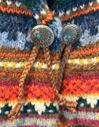 Shop Envi Me Cardigans and Kimonos The Aspen Cozy Concho Sweater Cardigan