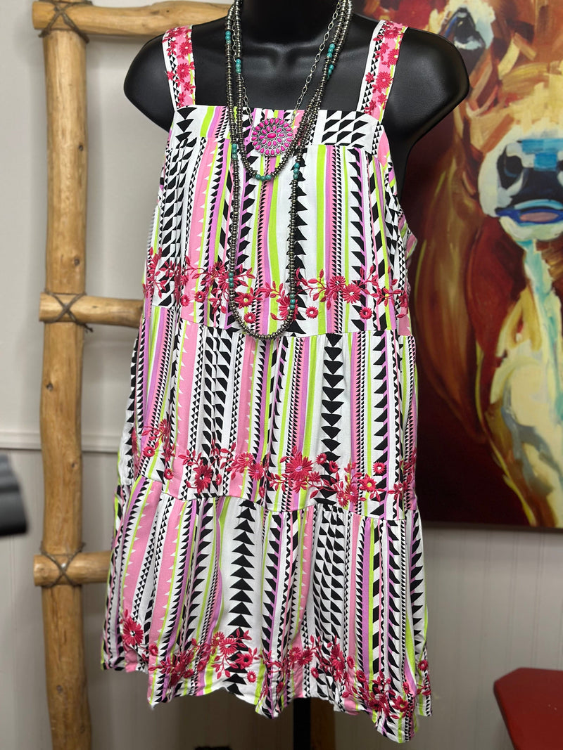 Shop Envi Me Tops and Tunics The Augusta Cute Embroidered Dress