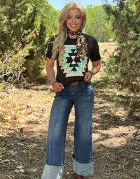 Shop Envi Me Bottoms The Autumn Aztec Tee