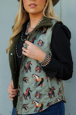 Shop Envi Me Outerwear The Autumn Equestrian Vest
