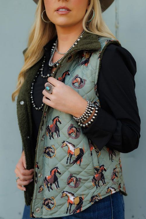 Shop Envi Me Outerwear The Autumn Equestrian Vest