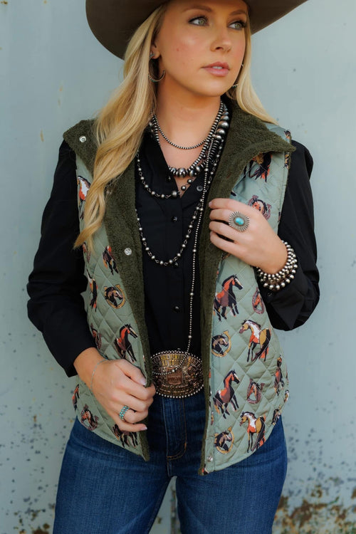 Shop Envi Me Outerwear The Autumn Equestrian Vest