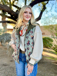 Shop Envi Me Outerwear The Autumn Equestrian Vest