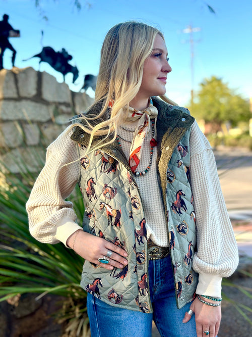 Shop Envi Me Outerwear The Autumn Equestrian Vest