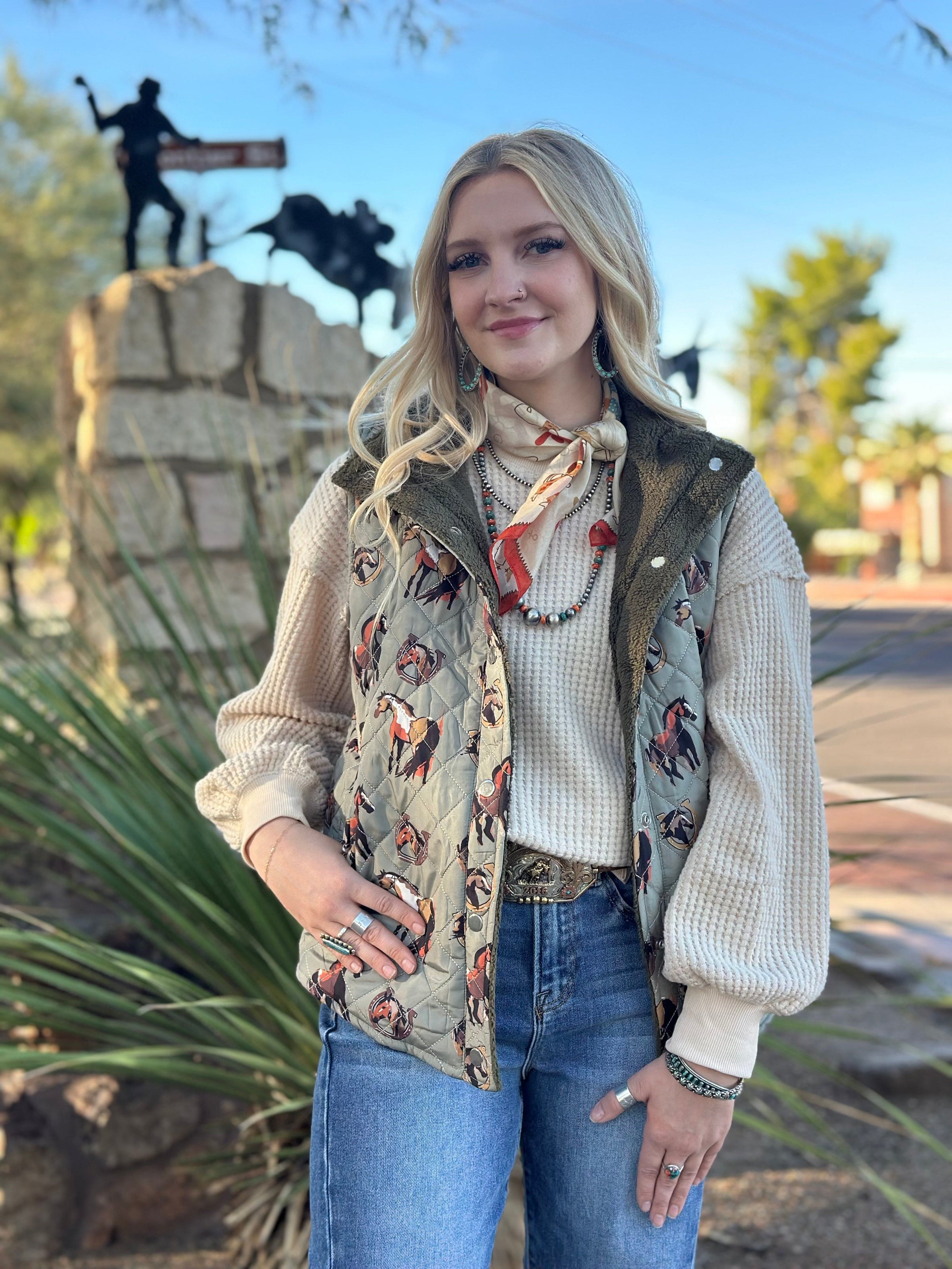 Shop Envi Me Outerwear The Autumn Equestrian Vest