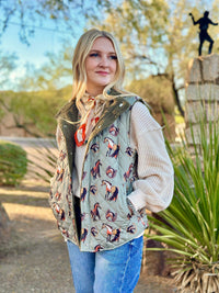 Shop Envi Me Outerwear The Autumn Equestrian Vest