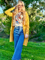 Shop Envi Me Tops and tunics The Autumn Mustard Cardigan