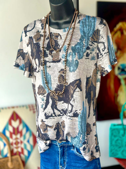 Shop Envi Me Tops and Tunics The Autumn Ride In The Desert Top